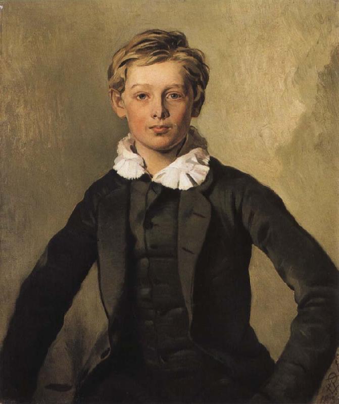 Ferdinand von Rayski Haubold von Einsiedel oil painting image